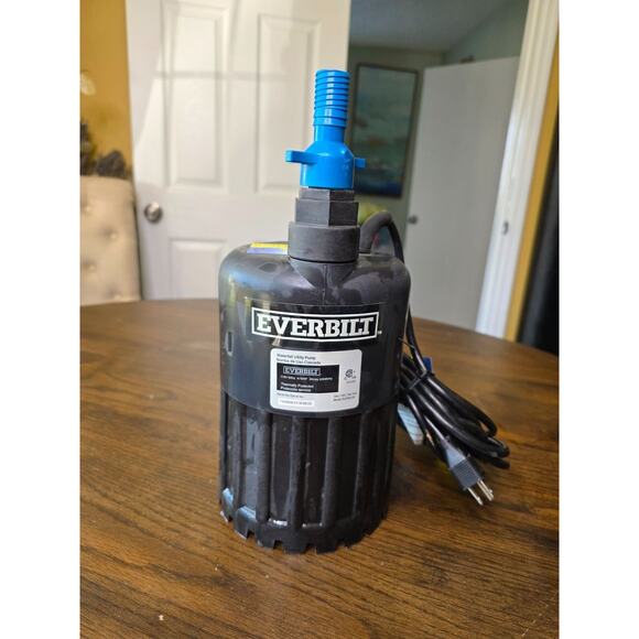 Everbilt 1/2 HP Waterfall Submersible Utility Pump SUP80-HD - Picture 3 of 16